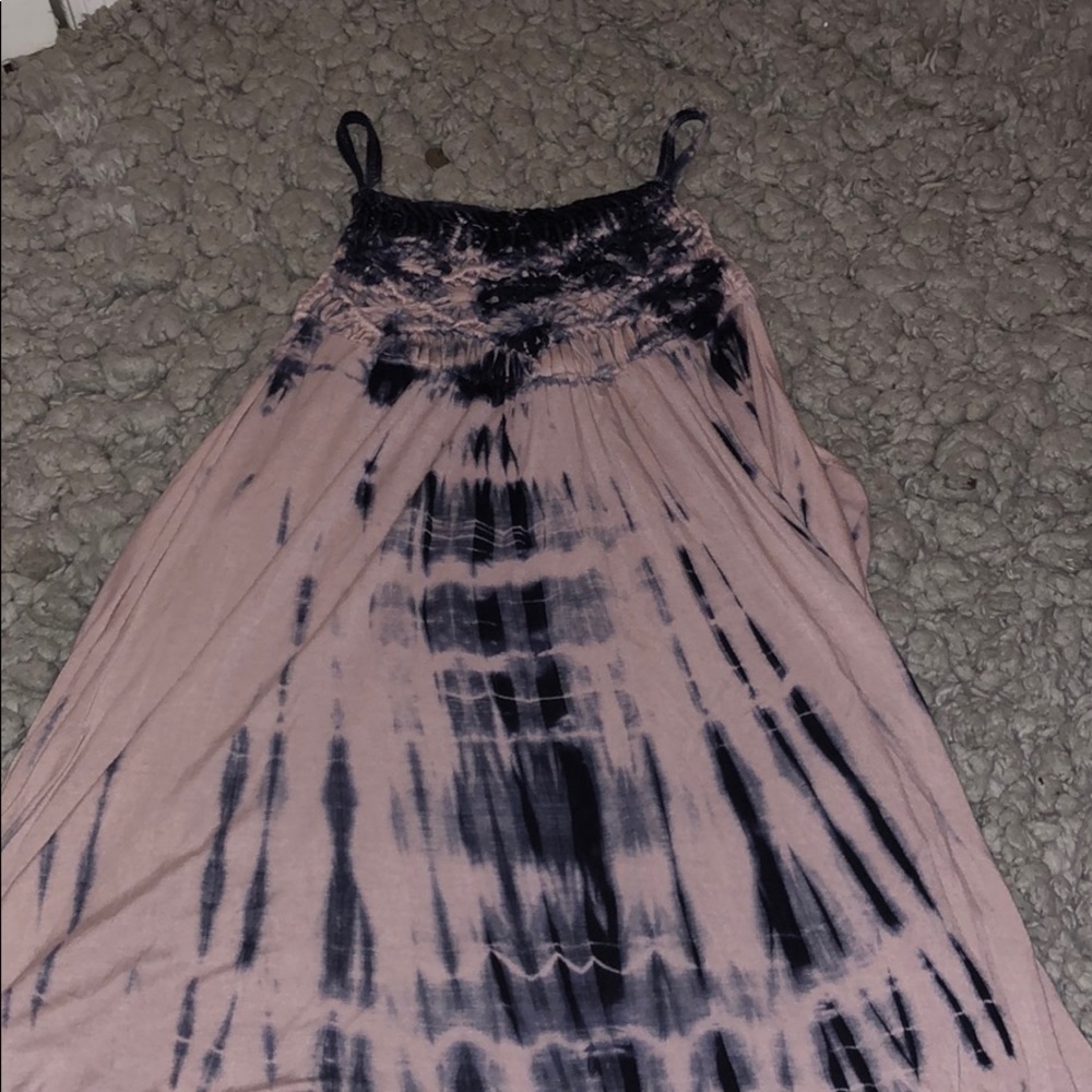 Open back tank top
